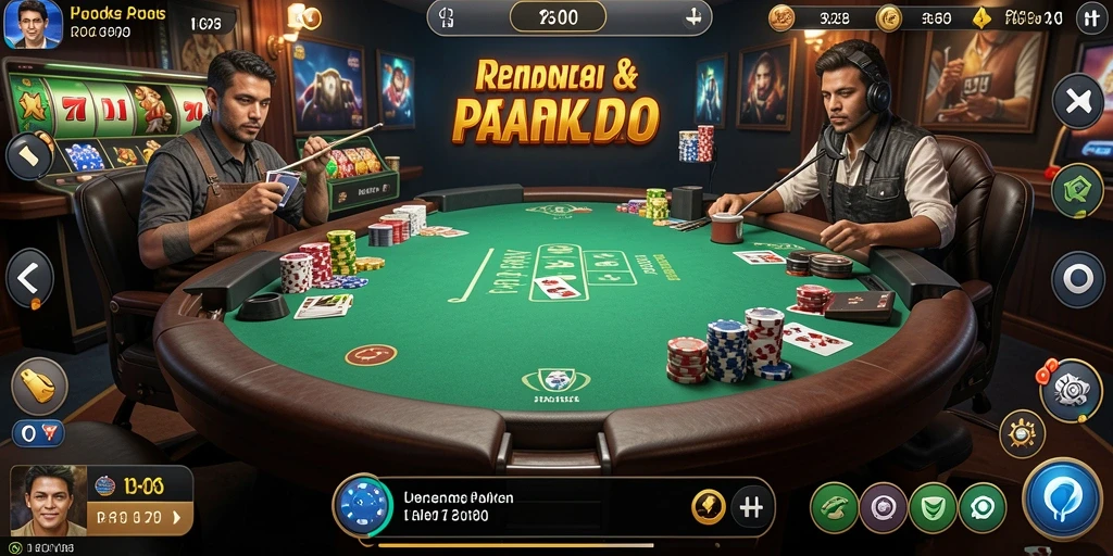 Tampilan awal game dengan grafis yang memukau.