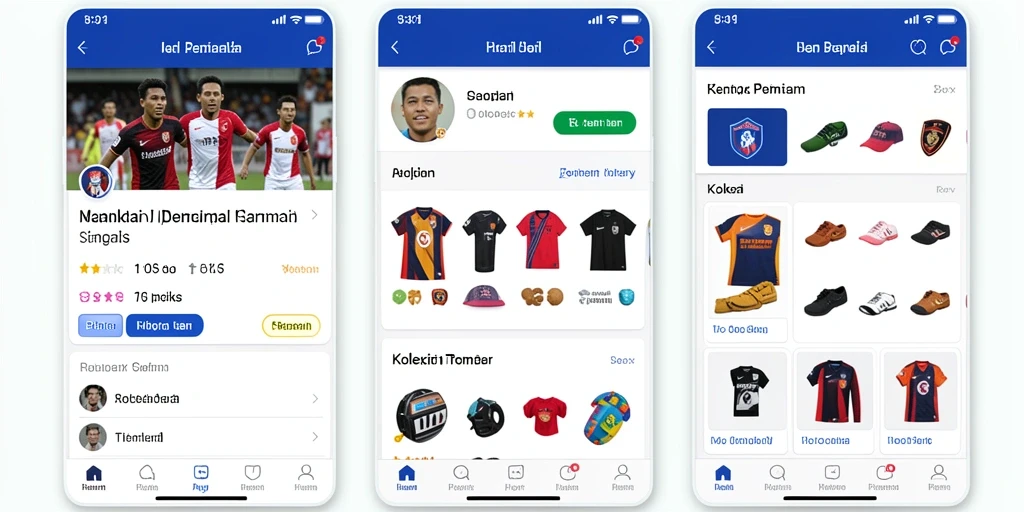 Tampilan utama aplikasi GOJEKVIP yang user-friendly.
