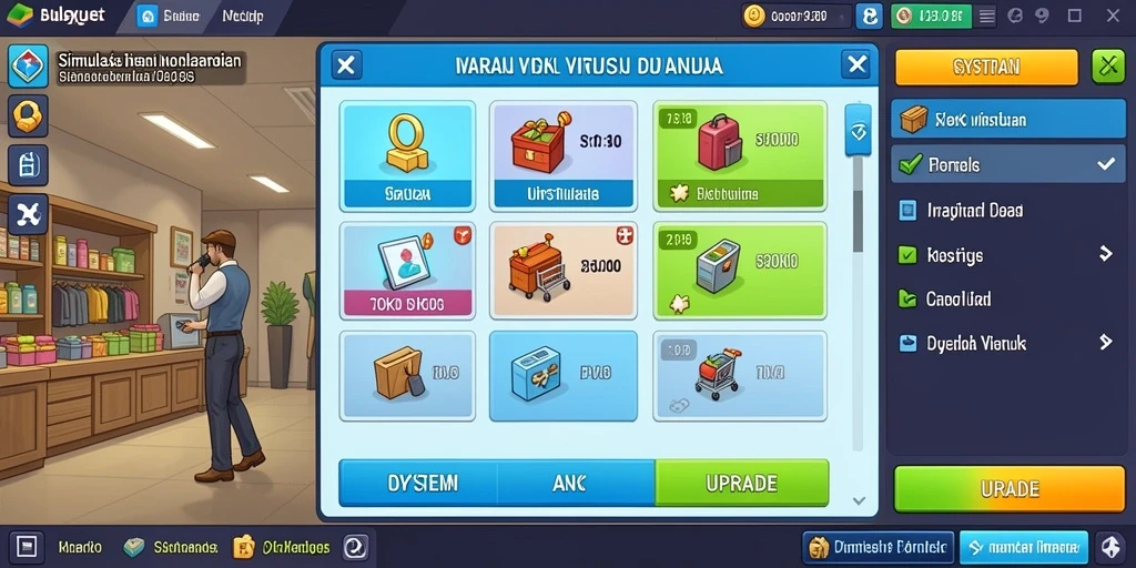 Tampilan awal yang menarik dan intuitif.