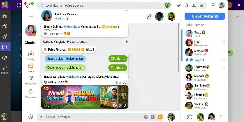 Tampilan antarmuka yang intuitif dan mudah digunakan.