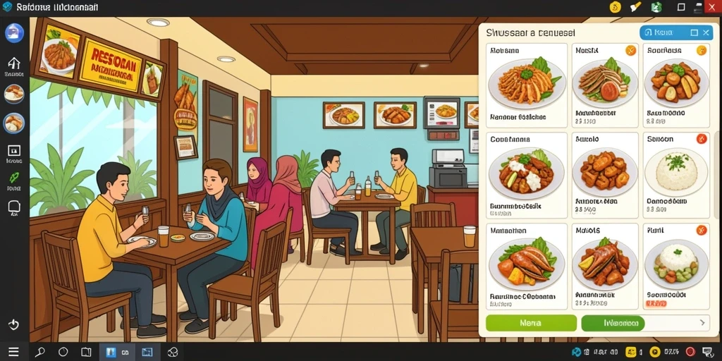 Tangkapan layar menunjukkan aksi seru pertandingan hoki.