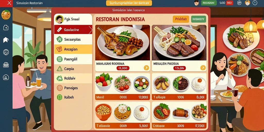 Tampilan antarmuka yang ramah pengguna.