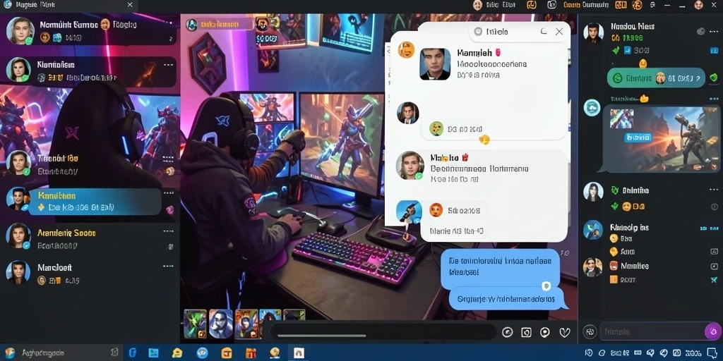 Screenshot menunjukkan antarmuka permainan yang menarik.