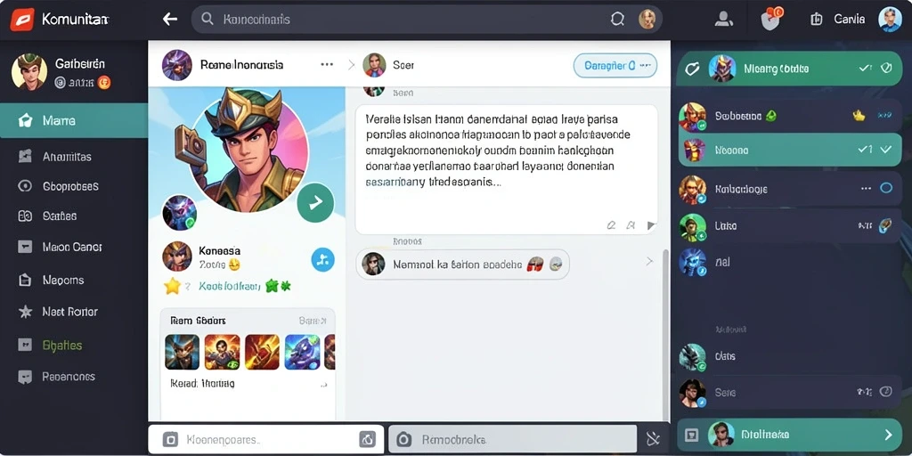 Tampilan awal yang menarik dan interaktif.